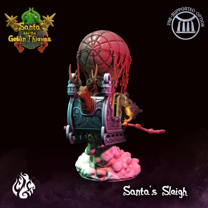 Santa & the Goblin Thieves Vol. 2 by Crippled God Foundry Miniatures