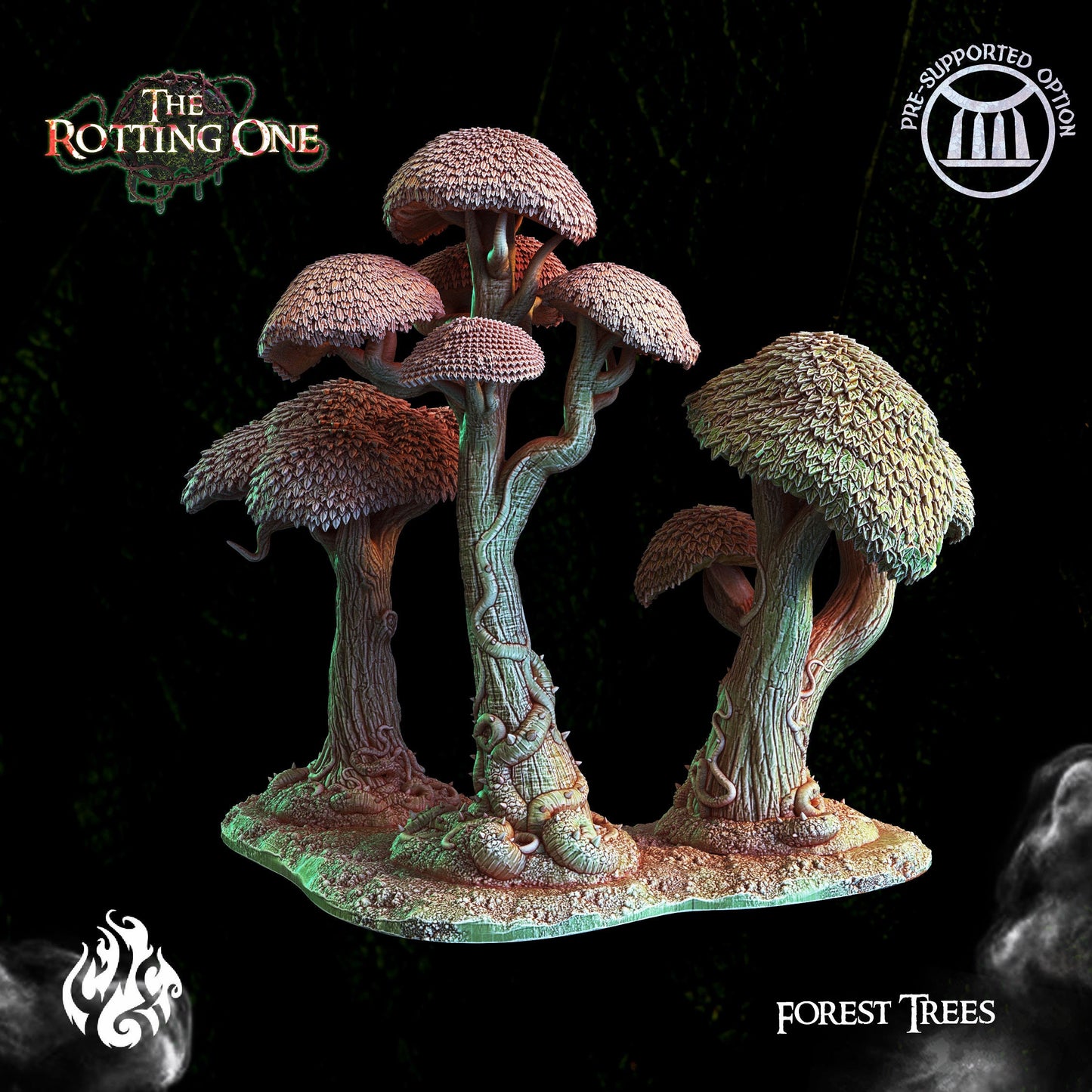 Terrain & Buildings from "The Rotting" by Crippled God Foundry
