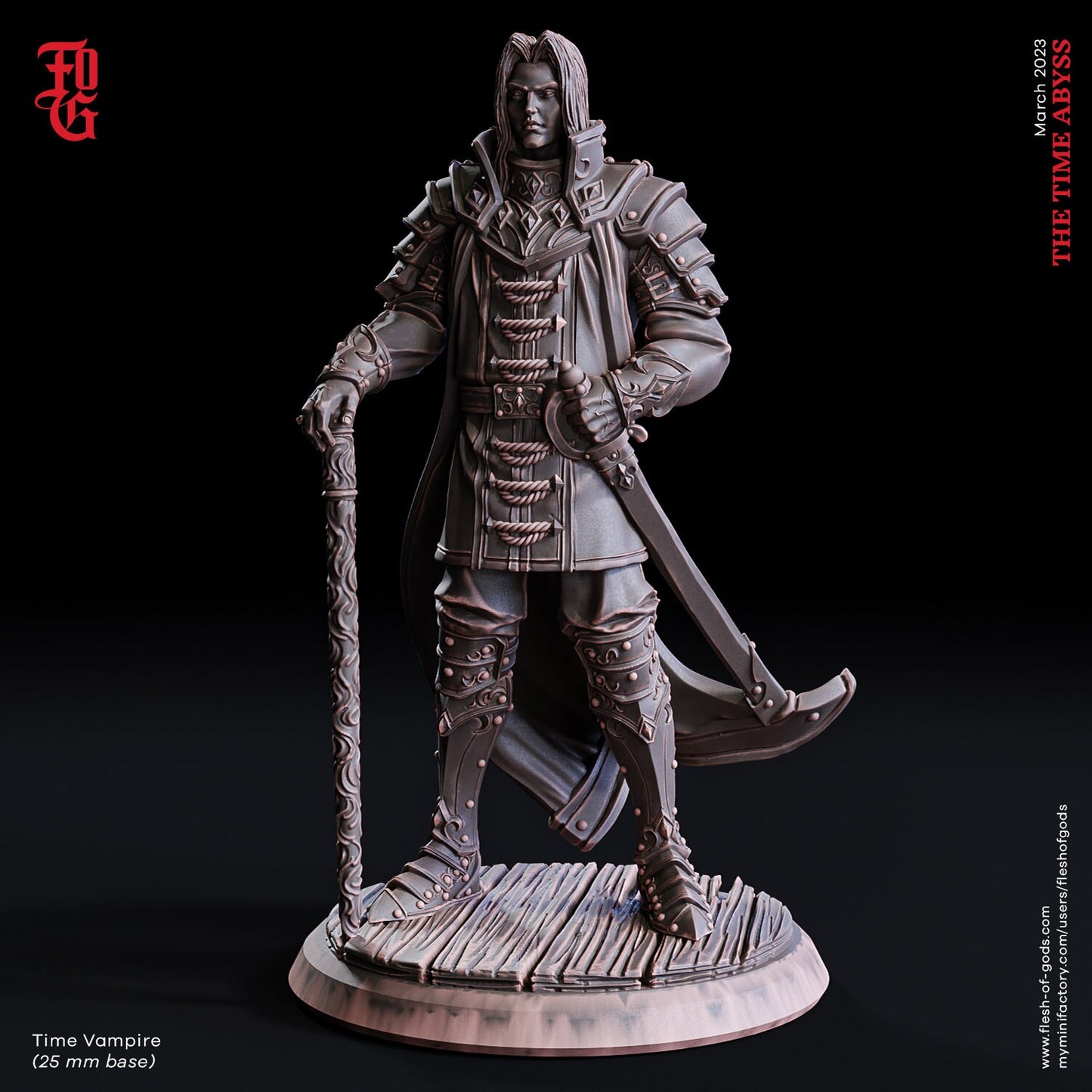 Time Vampire from "Time Abyss" by Flesh of The Gods Miniatures