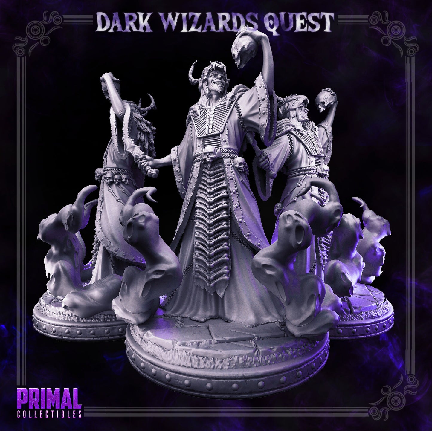 Abaddon Necromancer by Primal Collectibles Miniatures