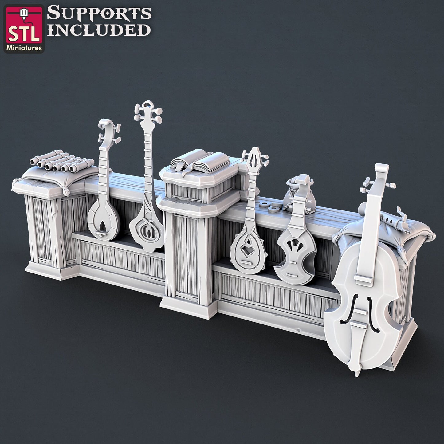 Music Store Vendor by STL Miniatures