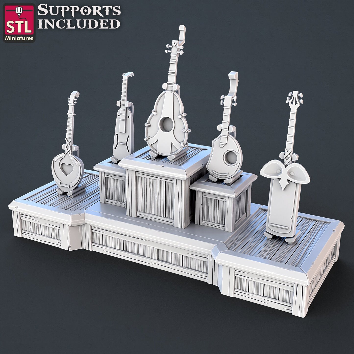 Music Store Vendor by STL Miniatures