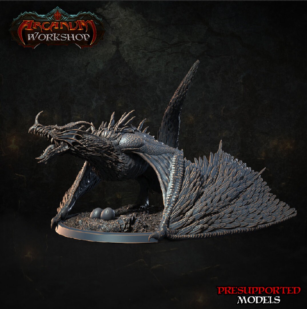 Wyvern of the Lake by Arcanum Workshop Miniatures