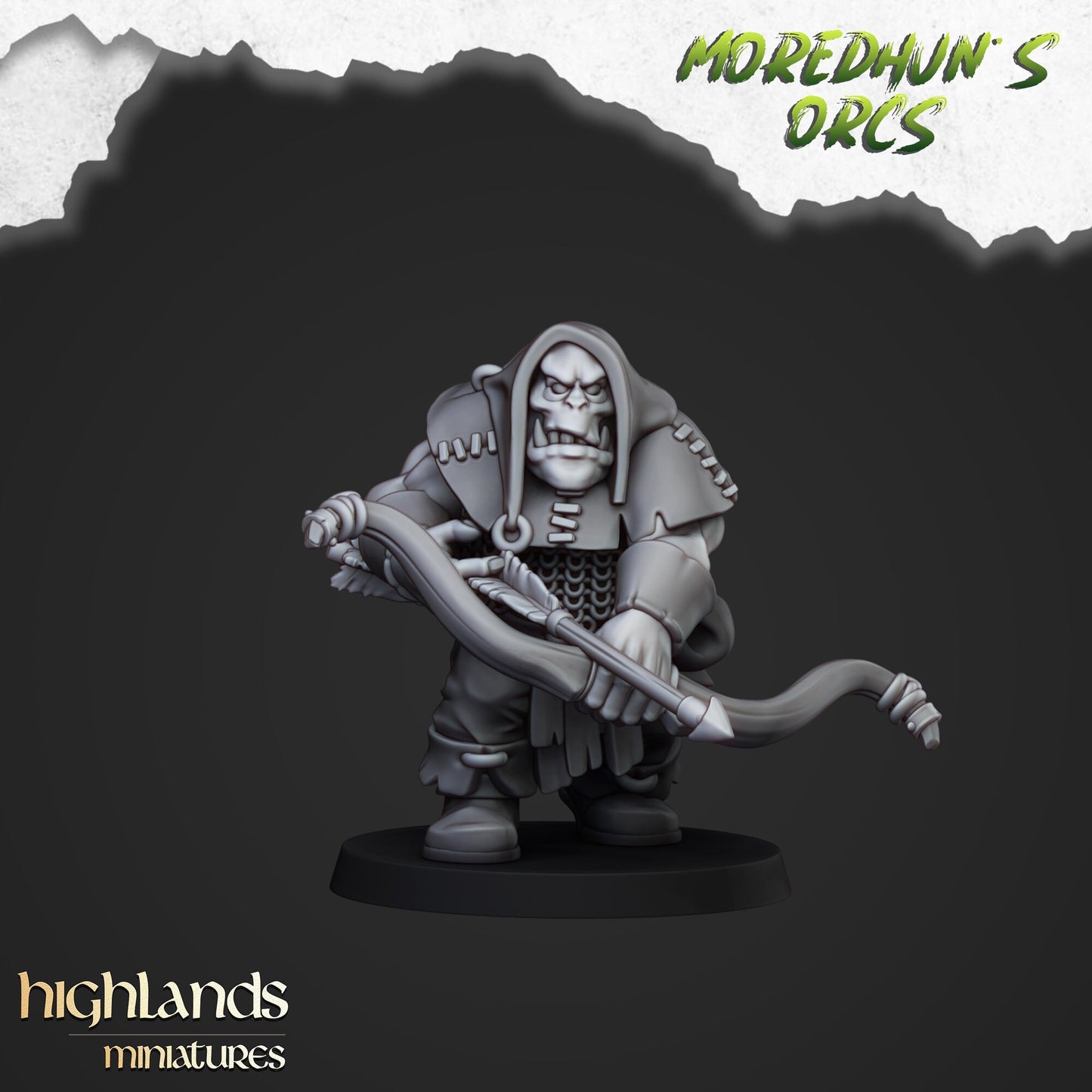 Orc Archer Unit By Highland Miniatures