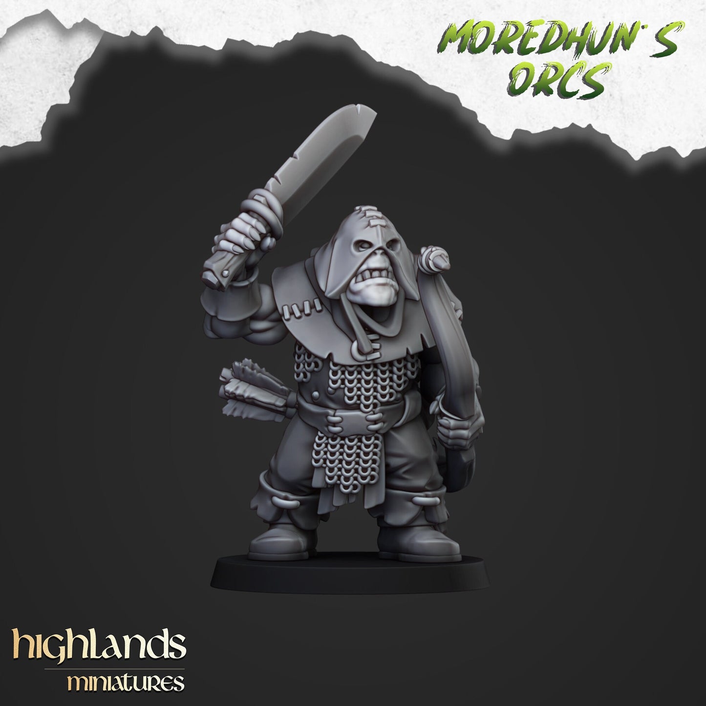 Orc Archer Unit By Highland Miniatures