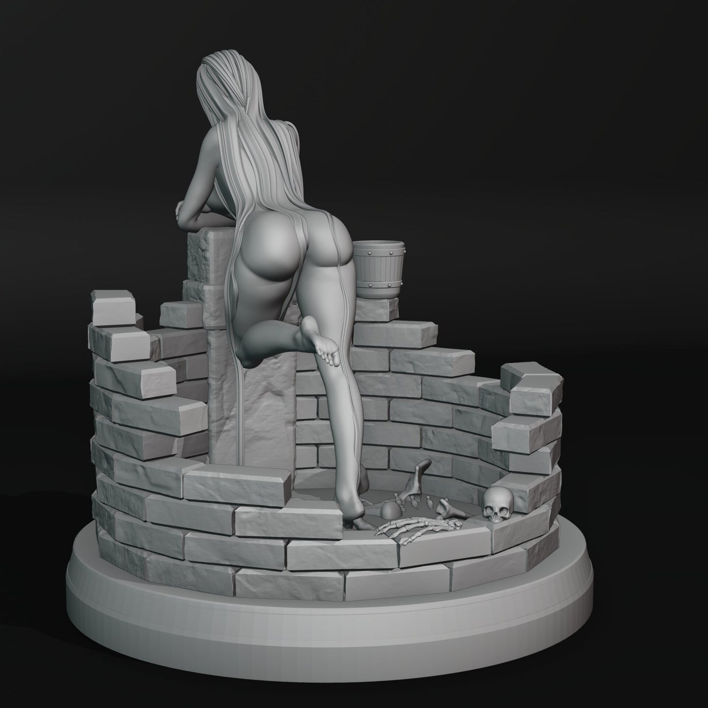 Maiden of the Well by QB Works Miniatures