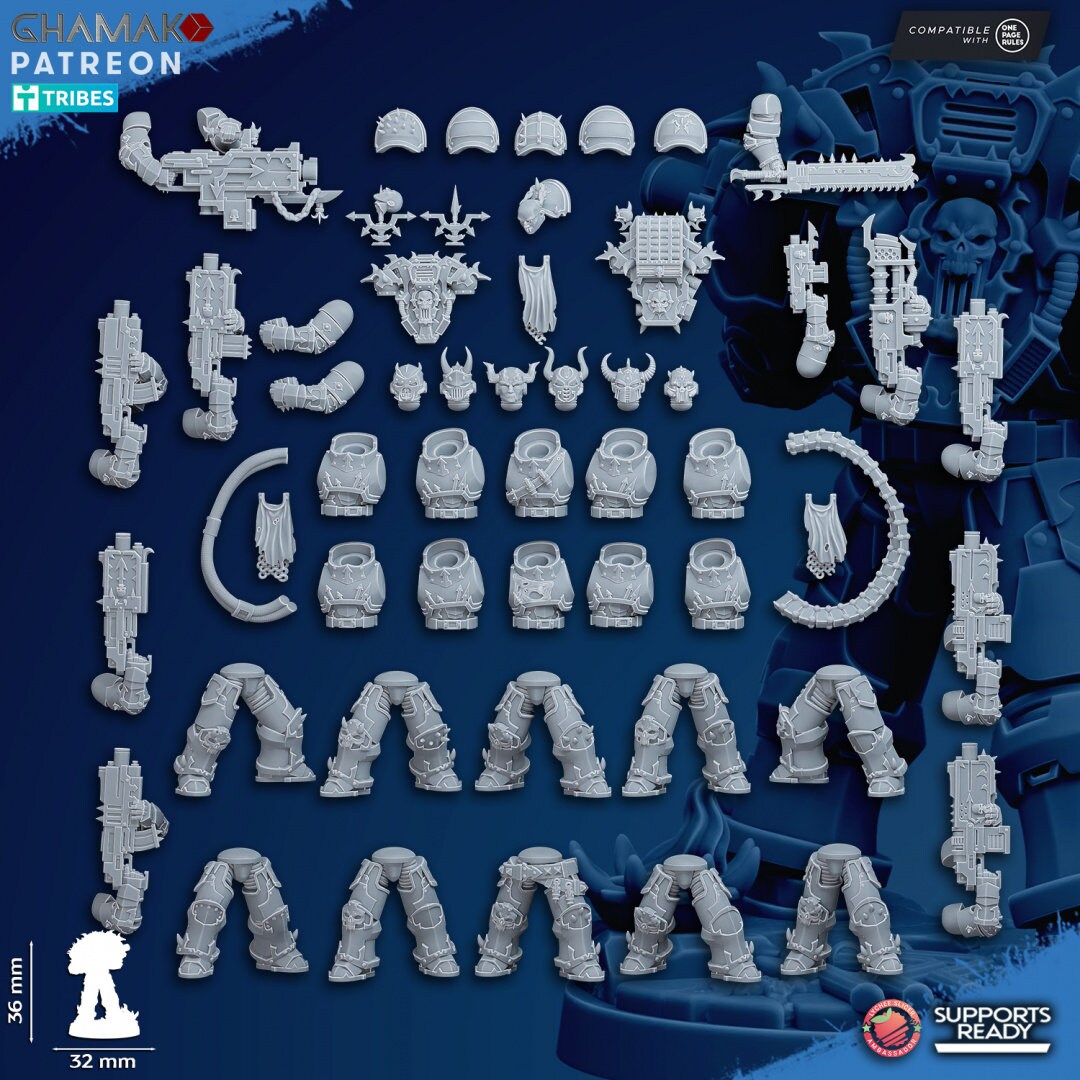 Traitor Militum by Ghamak Miniatures