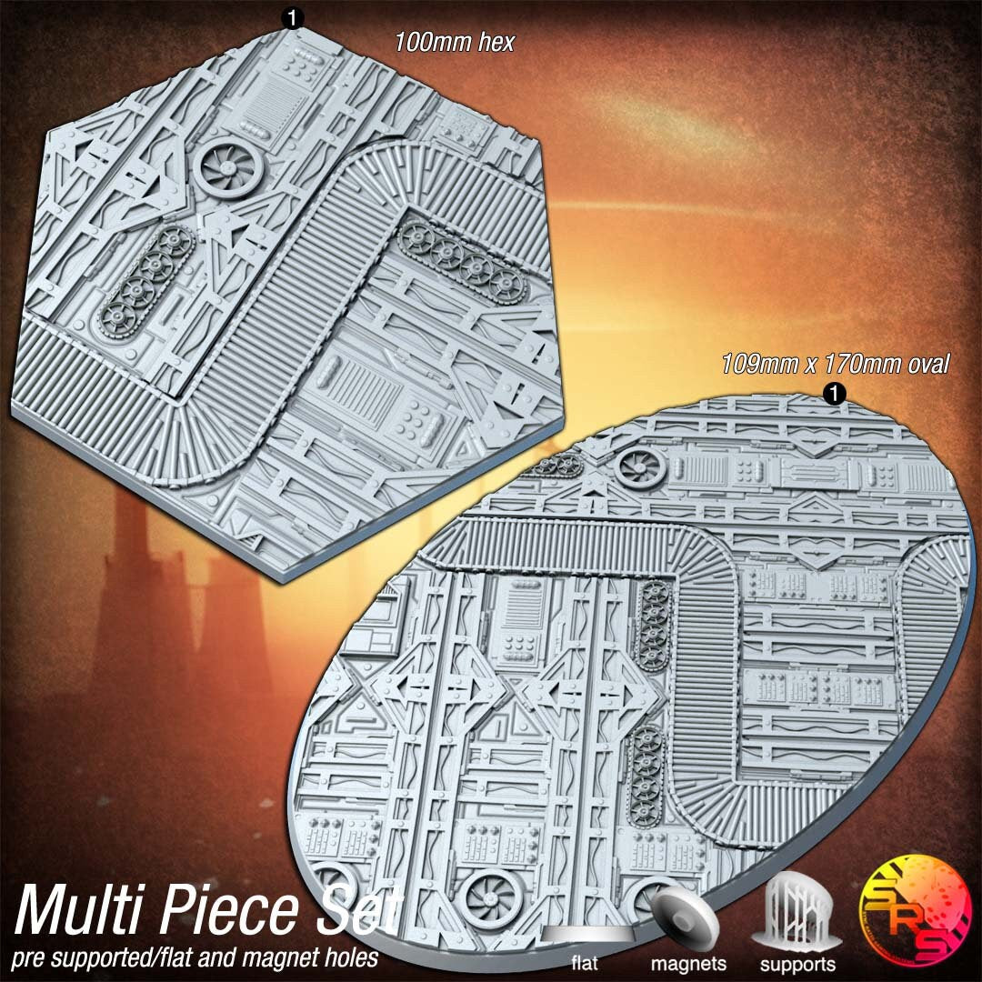 War Factory Bases by Where Legends Stand Miniatures