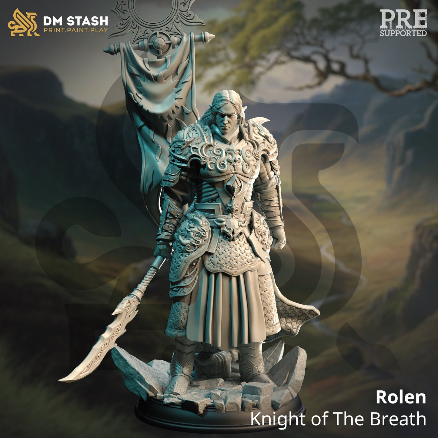 High Elf Hippogriff from "Of Elves and Men" by DM Stash Miniatures