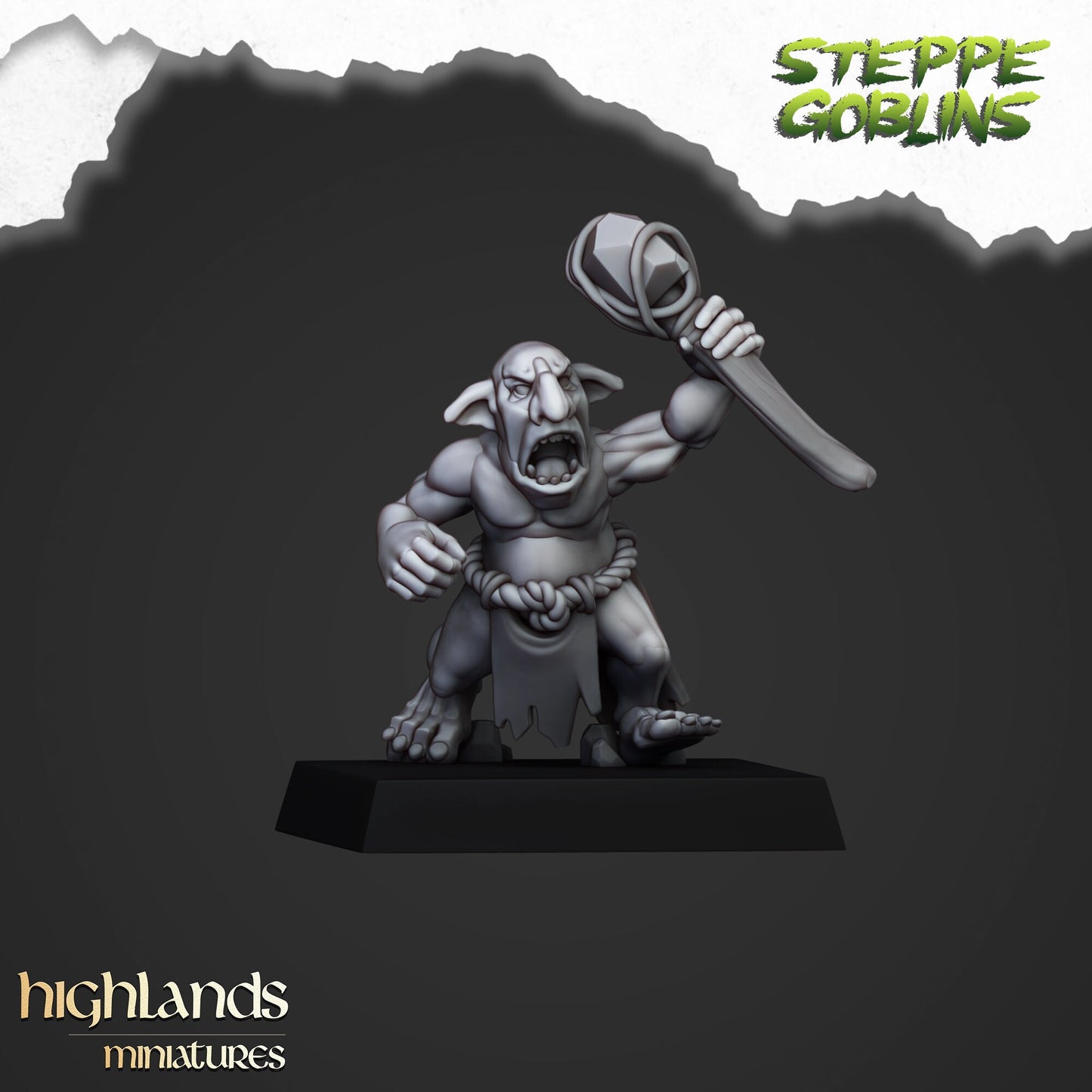 Steppe Gnobler Swarms By Highland Miniatures