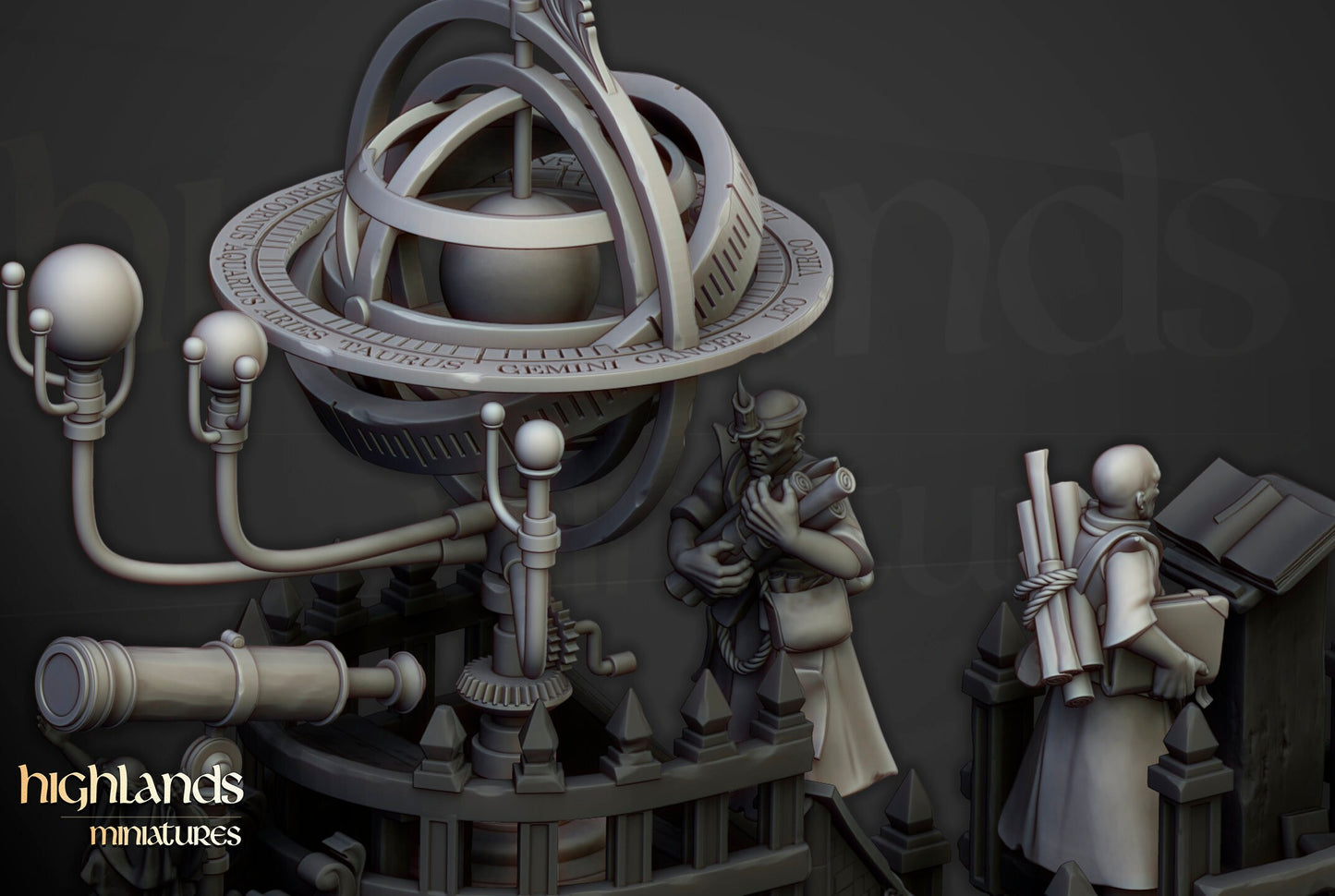 Cosmological Engine of Sunland by Highland Miniatures