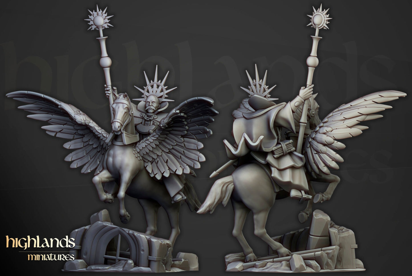 High Mage of Sunland by Highland Miniatures
