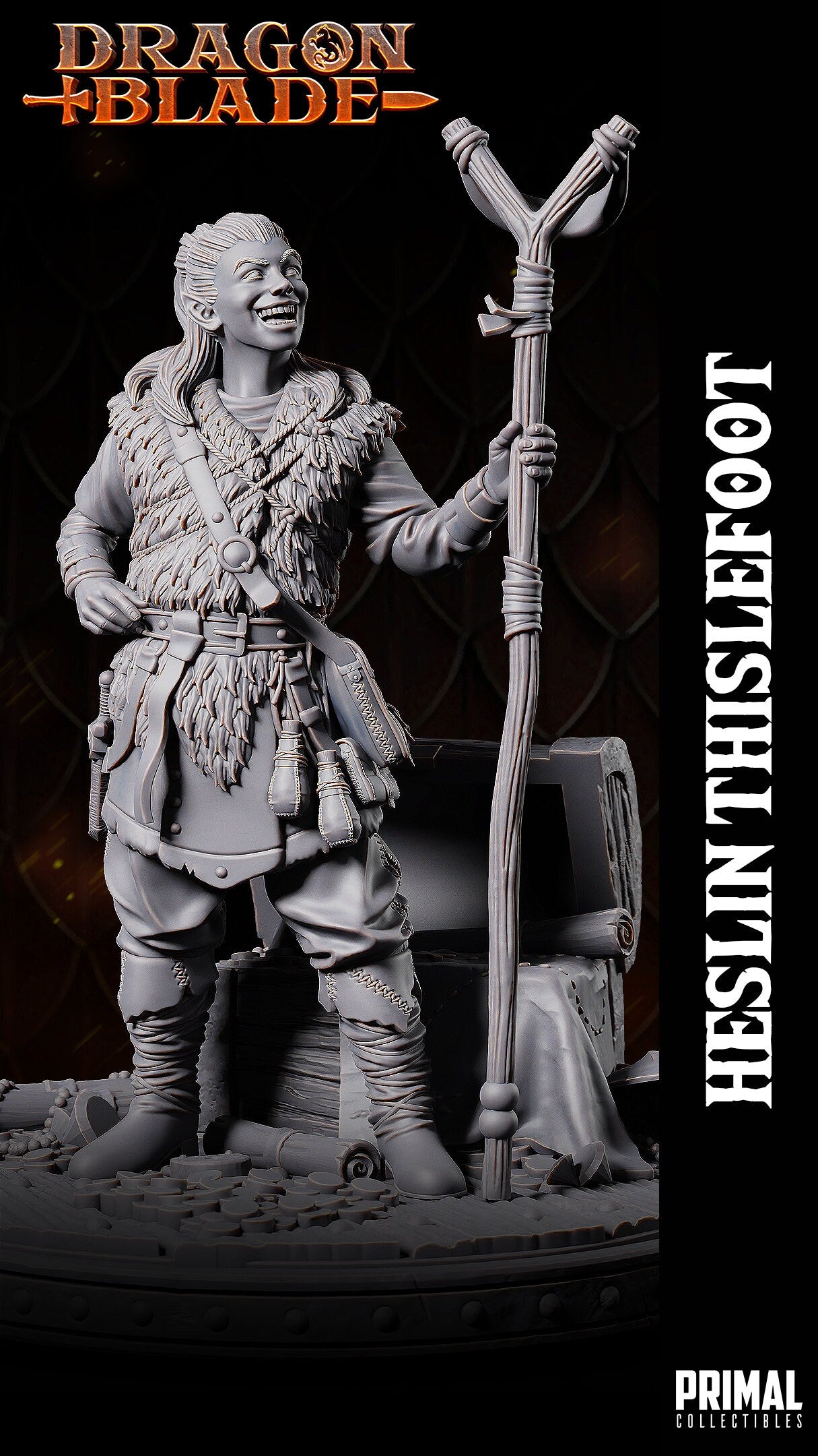 Hesilin the Halfling by Primal Collectibles Miniatures