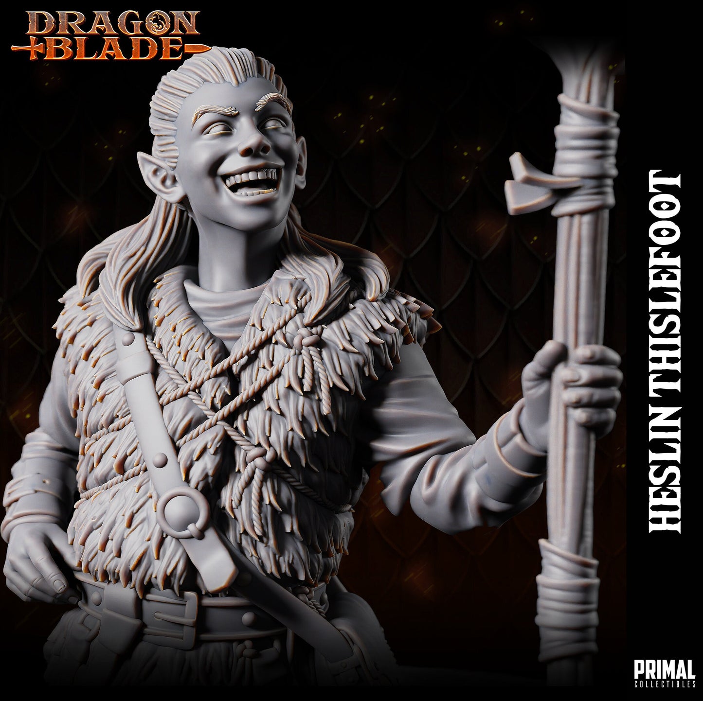 Hesilin the Halfling by Primal Collectibles Miniatures