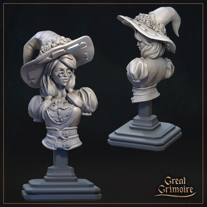 Melinda the Good Witch from "Veil of Emerald Dreams" by Great Grimoire Miniatures