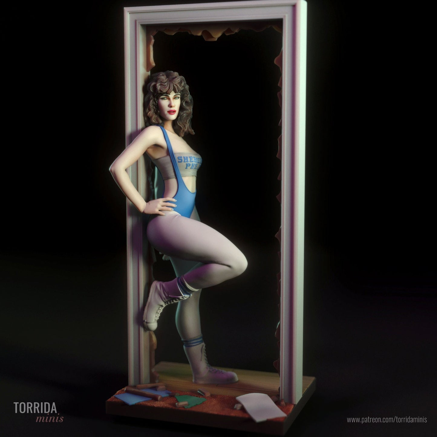 Lisa Statue Model kit by Torrida Minis