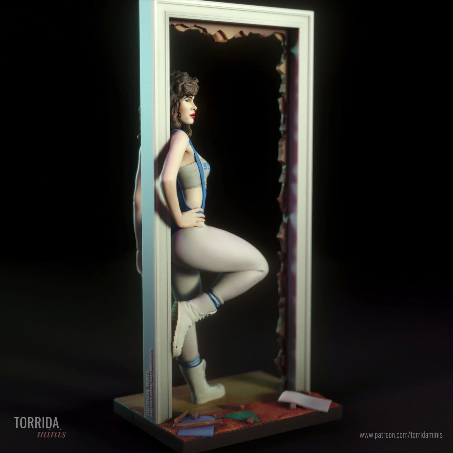 Lisa Statue Model kit by Torrida Minis