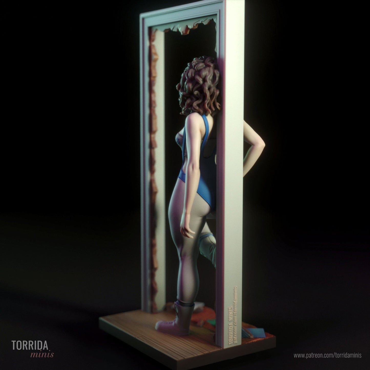 Lisa Statue Model kit by Torrida Minis