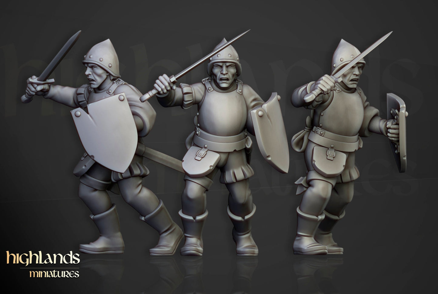 Sunland Swordsmen Reinforcements by Highland Miniatures