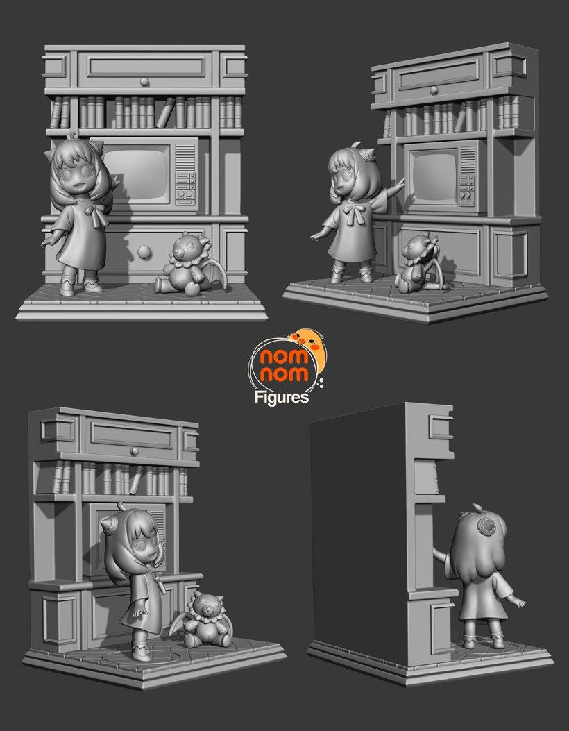 Anya Statue Model Kit by Nomnom Figures