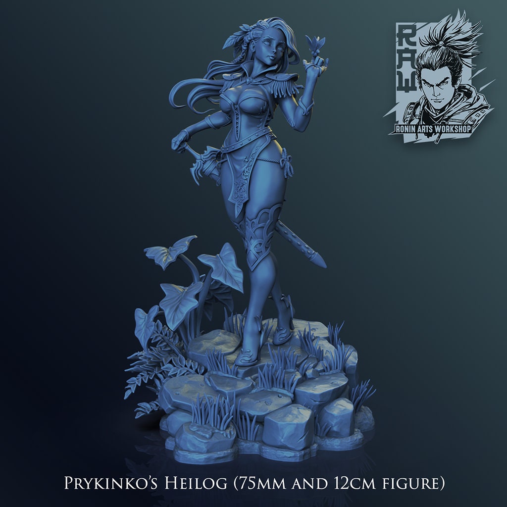 Heilog Pin-Up Statue Model Kit by Ronin Arts Workshop