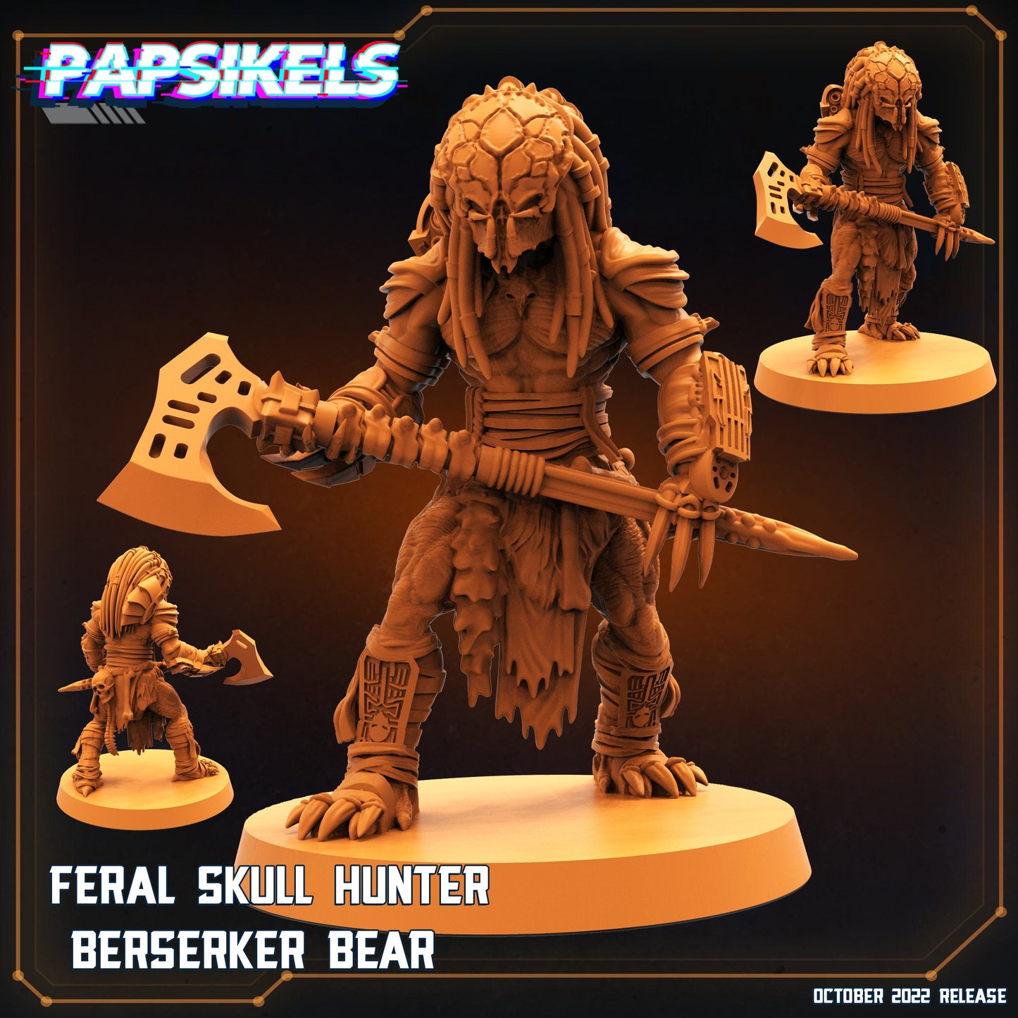 Feral Skullhunters by Papsikels Miniatures