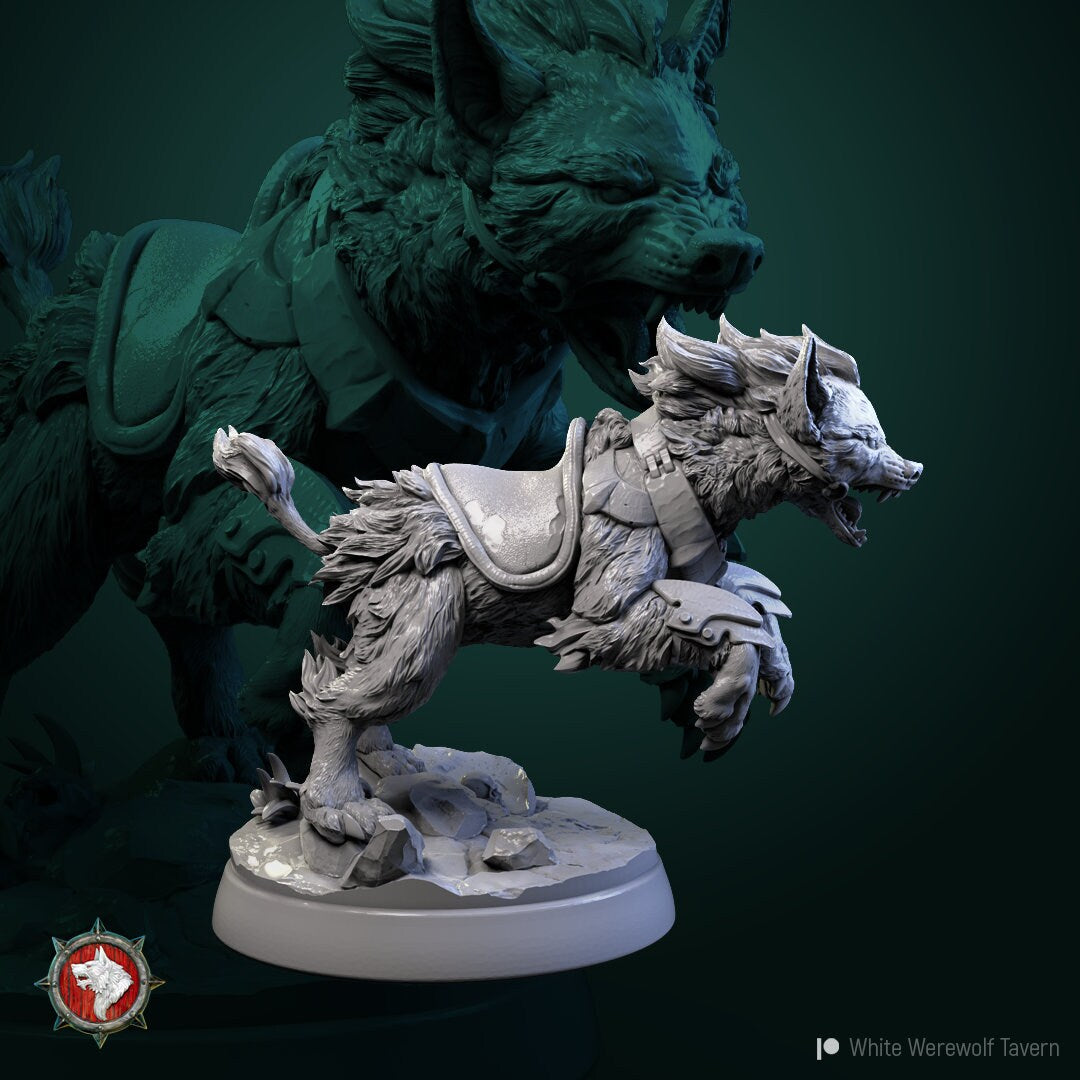 Hordog Goblin Raider from "Green Fury" by White Werewolf Tavern Miniatures