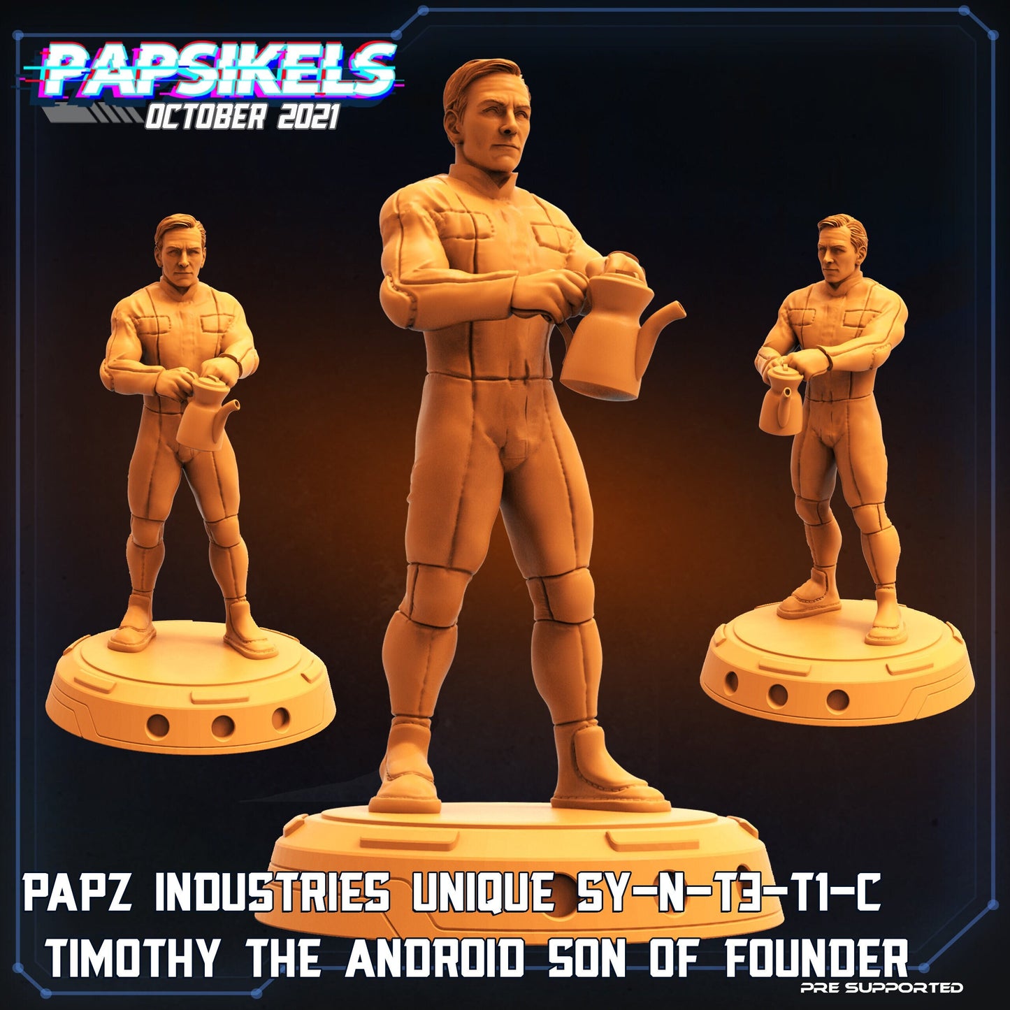 Papz Timothy Android by Papsikels Miniatures