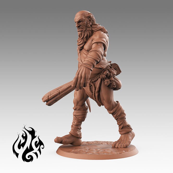 Hill Giant by Crippled God Foundry Miniatures RPG DnD