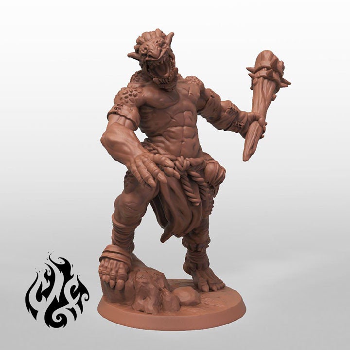 Cave Troll by Crippled God Foundry Miniatures RPG Frostgrave