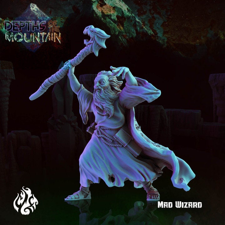 Mad Mage by Crippled God Foundry from "Depths of the Mountain"