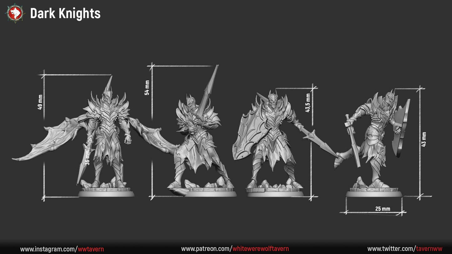 Dark Knights from "Castle of Blood" by White Werewolf Tavern