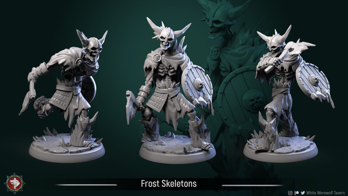 Frost Skeletons from "Snow Storm" by White Werewolf Tavern