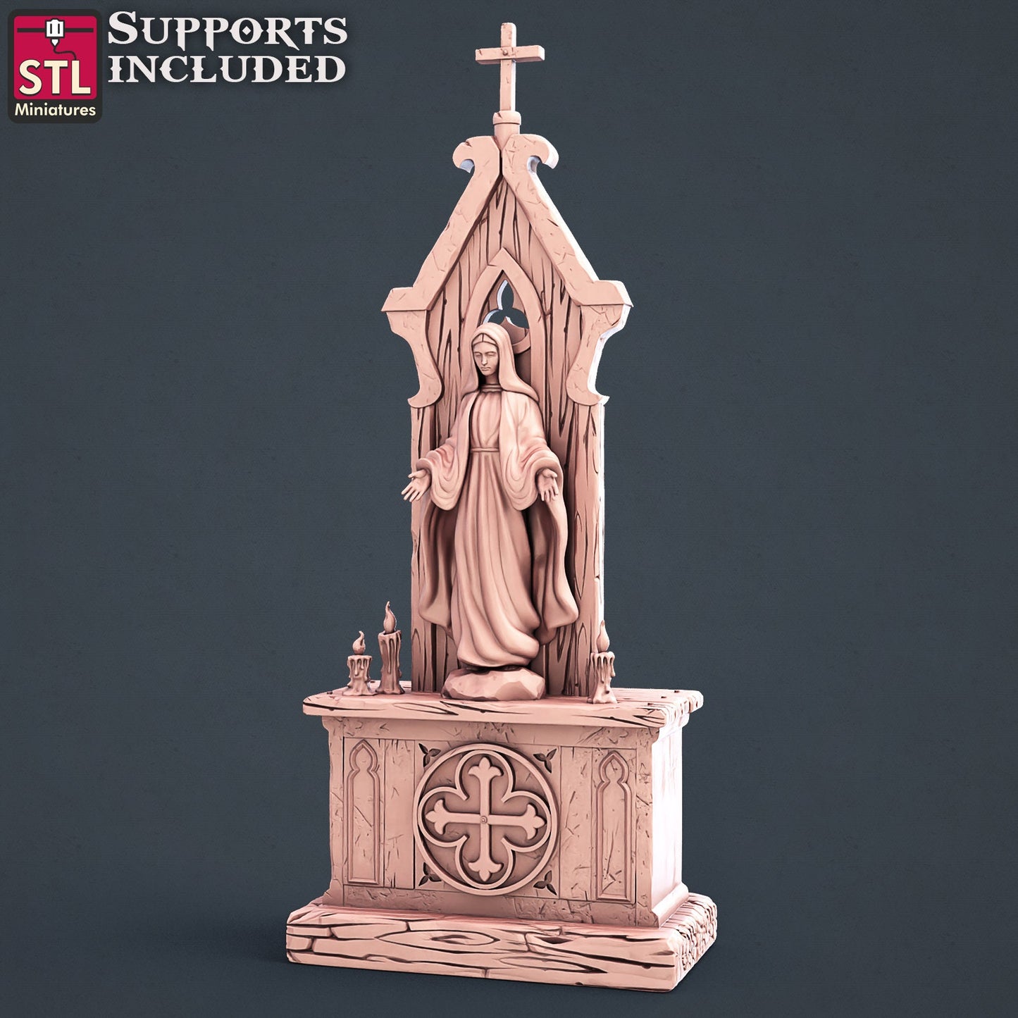 Abbey Monks Set by STL Miniatures