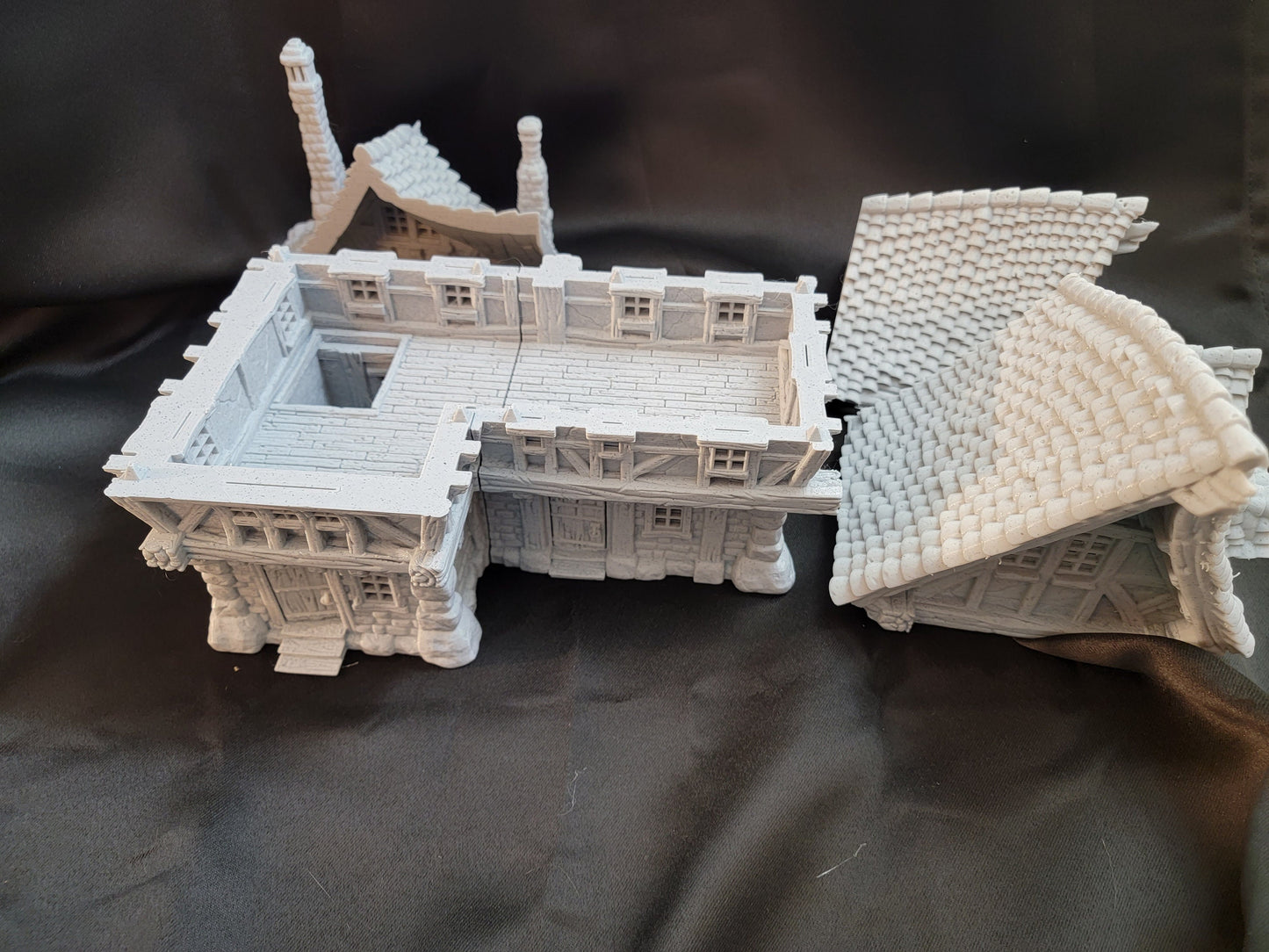 Medium House from "City of Firwood" by STL Miniatures Terrain 28mm