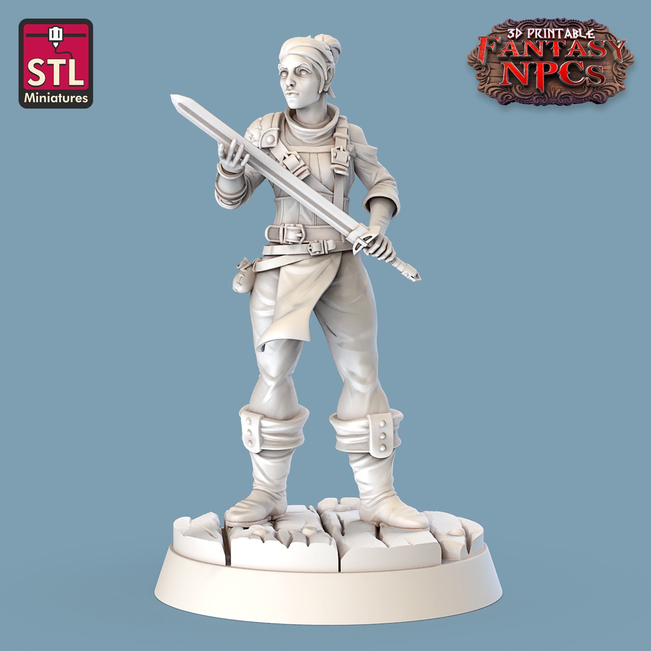 Fantasy NPCs by STL Miniatures