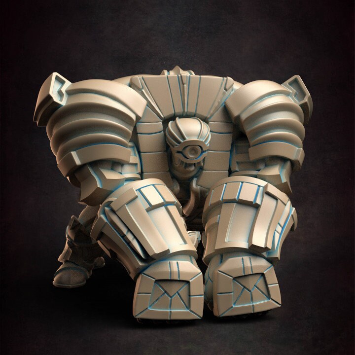 Ancient Golems from "Golems of Eqypt" by Red Clay Collectibles Miniatures