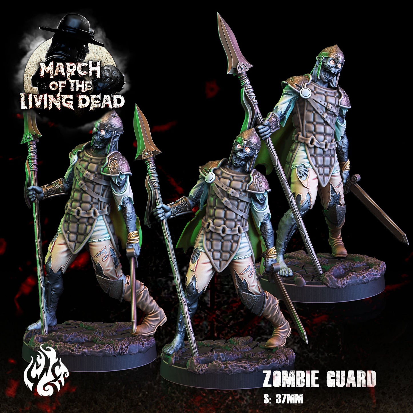 March of the Living Dead Vol. 2 by Crippled God Foundry Miniatures