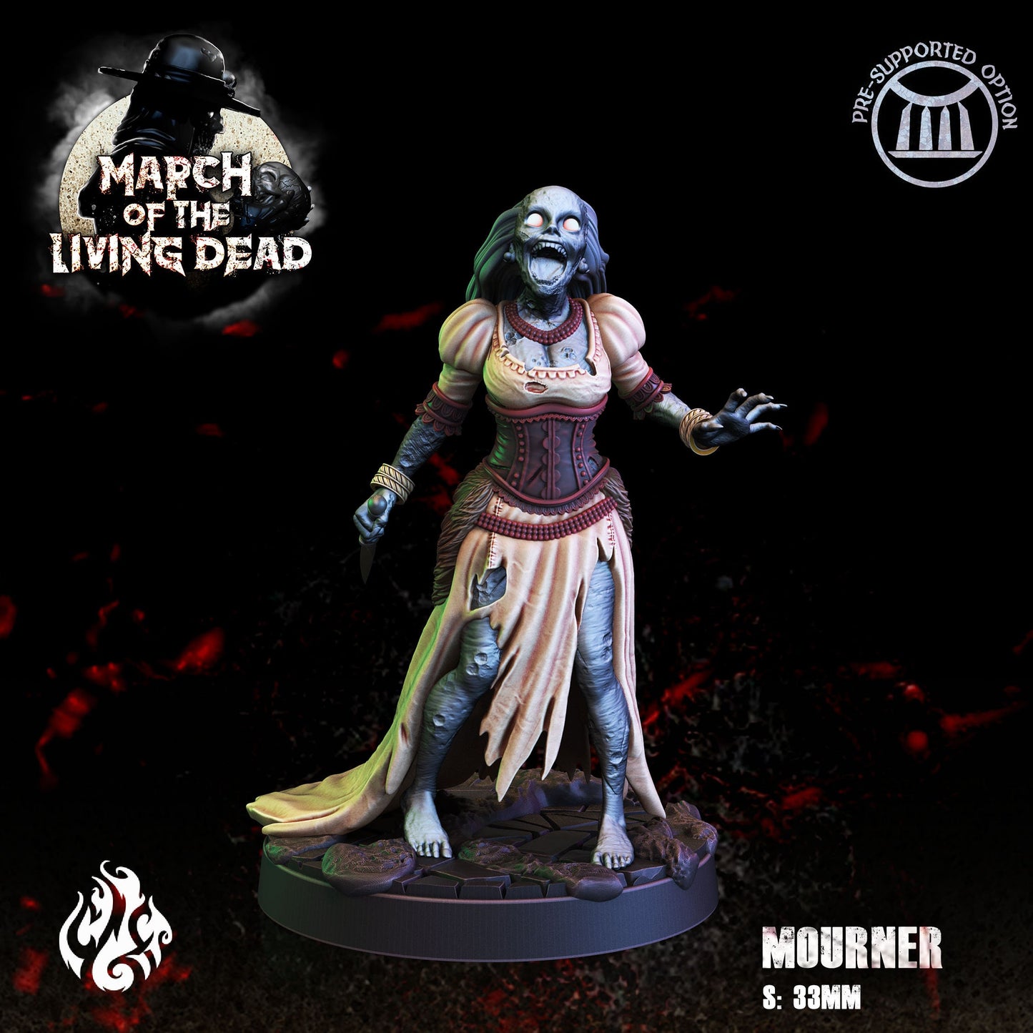 March of the Living Dead Vol. 2 by Crippled God Foundry Miniatures