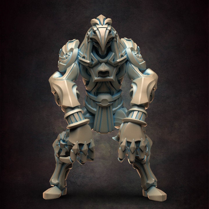 Sharp Ancient Golems from "Golems of Eqypt" by Red Clay Collectibles Miniatures
