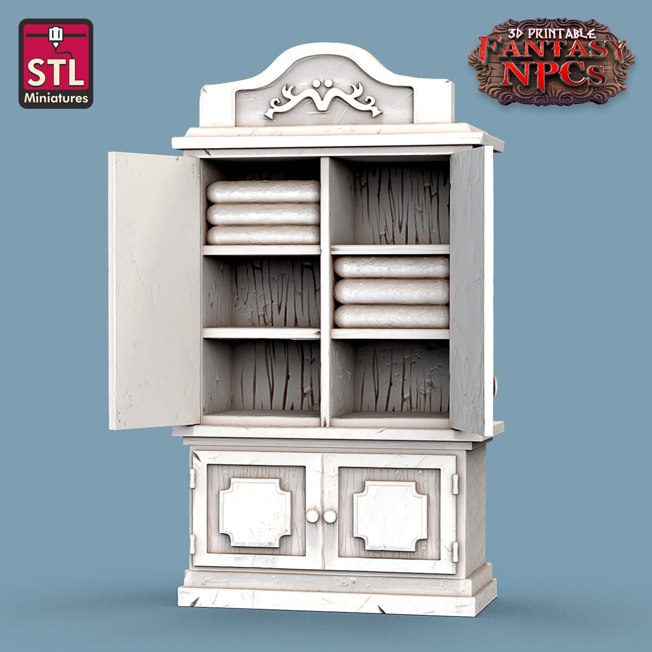 Laundry Set by STL Miniatures