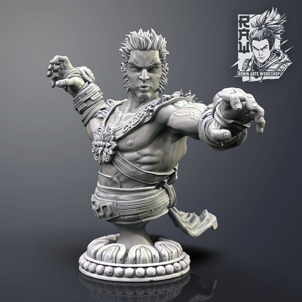 Dewan Monk Bust by Ronin Arts Workshop