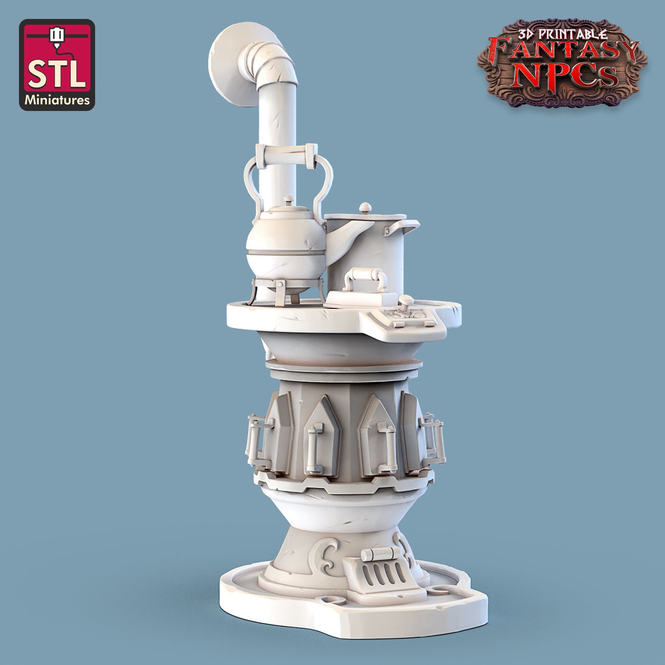 Laundry Set by STL Miniatures