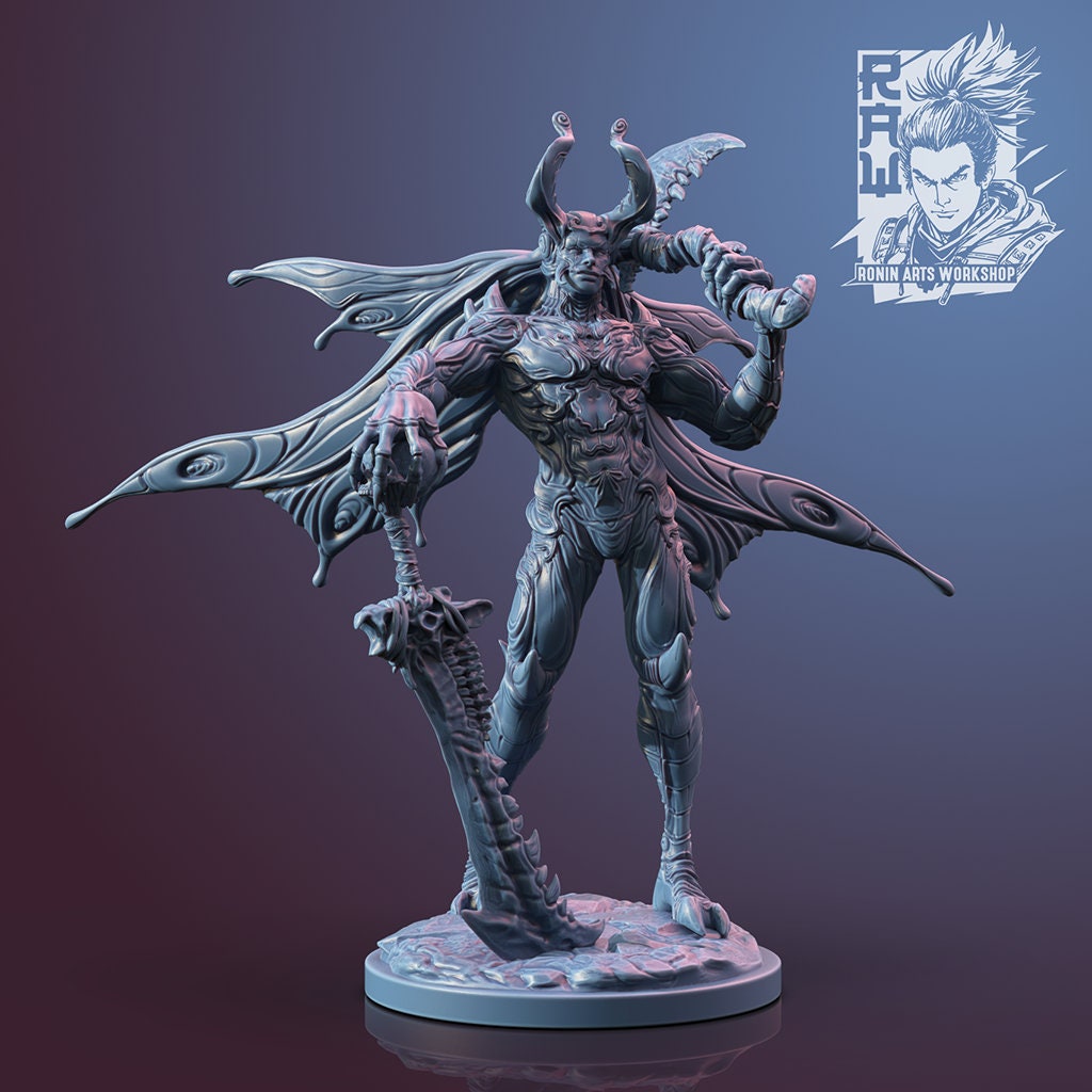 Moth Warriors Heralds of Light by Ronin Arts Workshop 35mm Miniatures