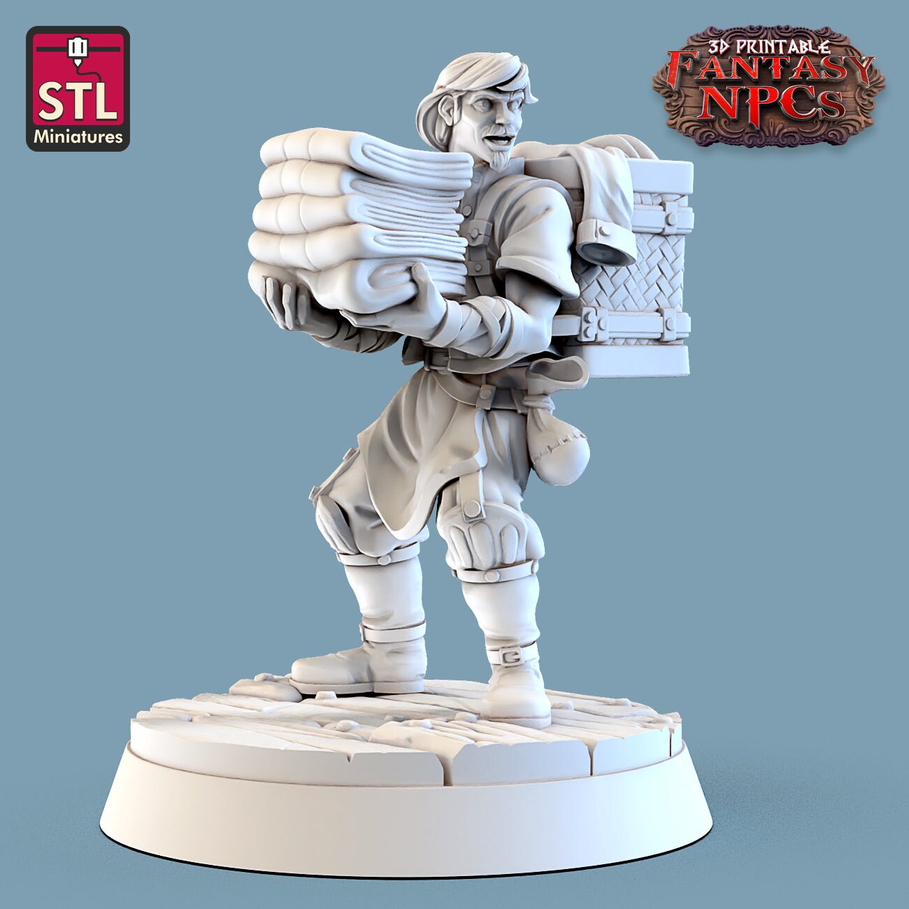 Laundry Set by STL Miniatures