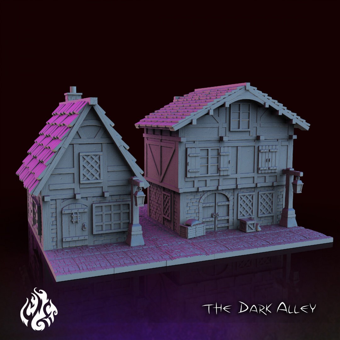 The Dark Alley by Crippled God Foundry Miniatures