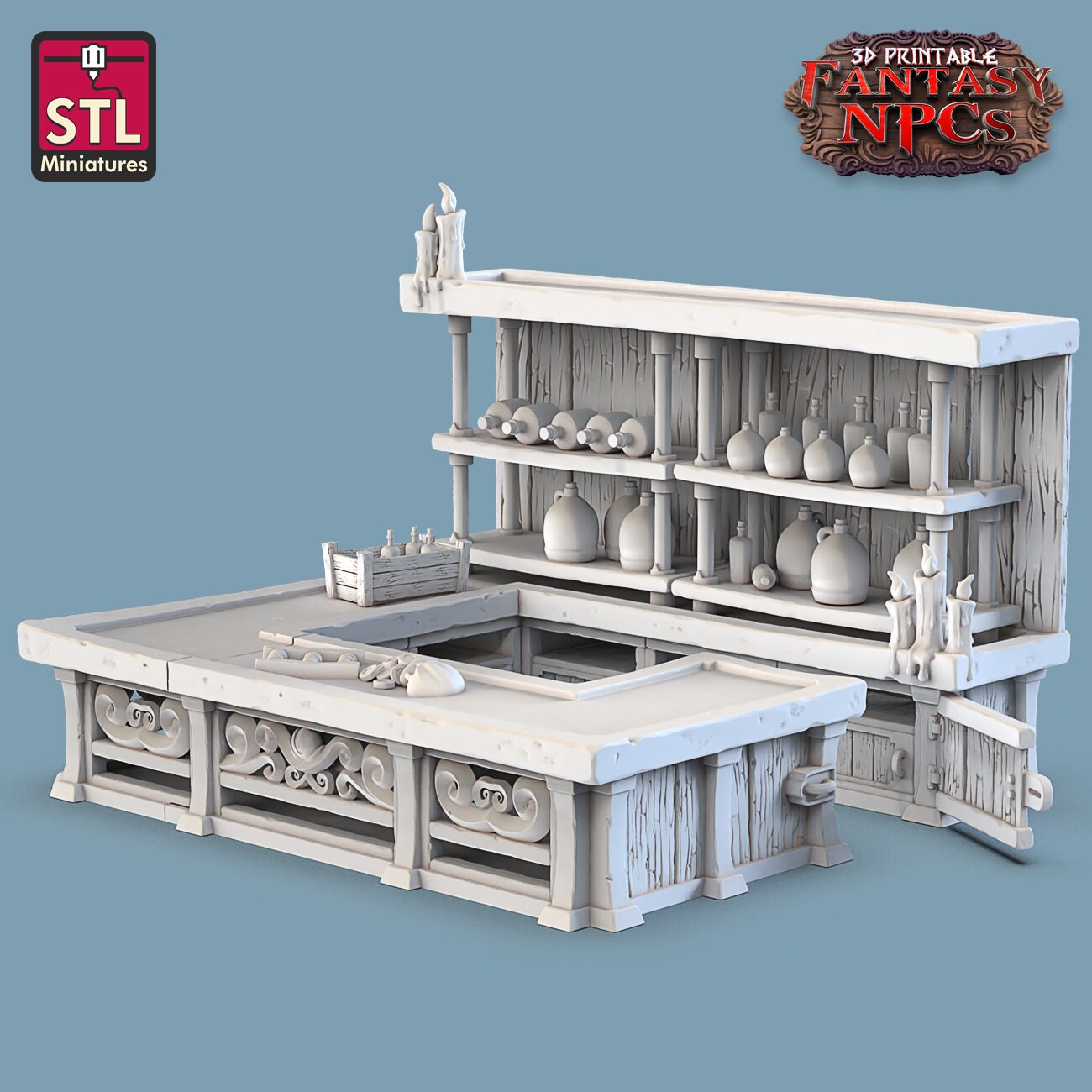 Glassblower Set by STL Miniatures