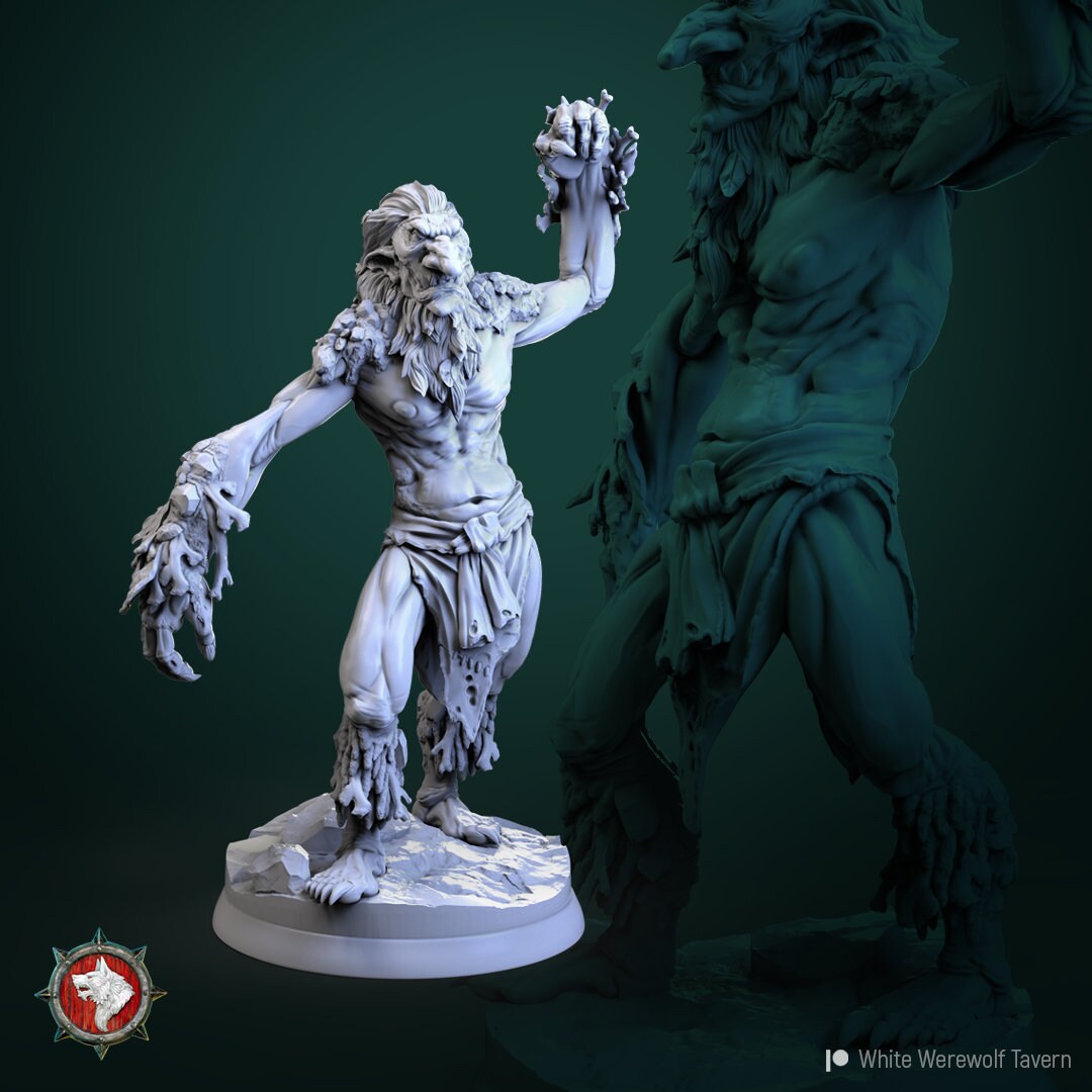 Trolls from "Unholy Trinity" by White Werewolf Tavern Miniatures