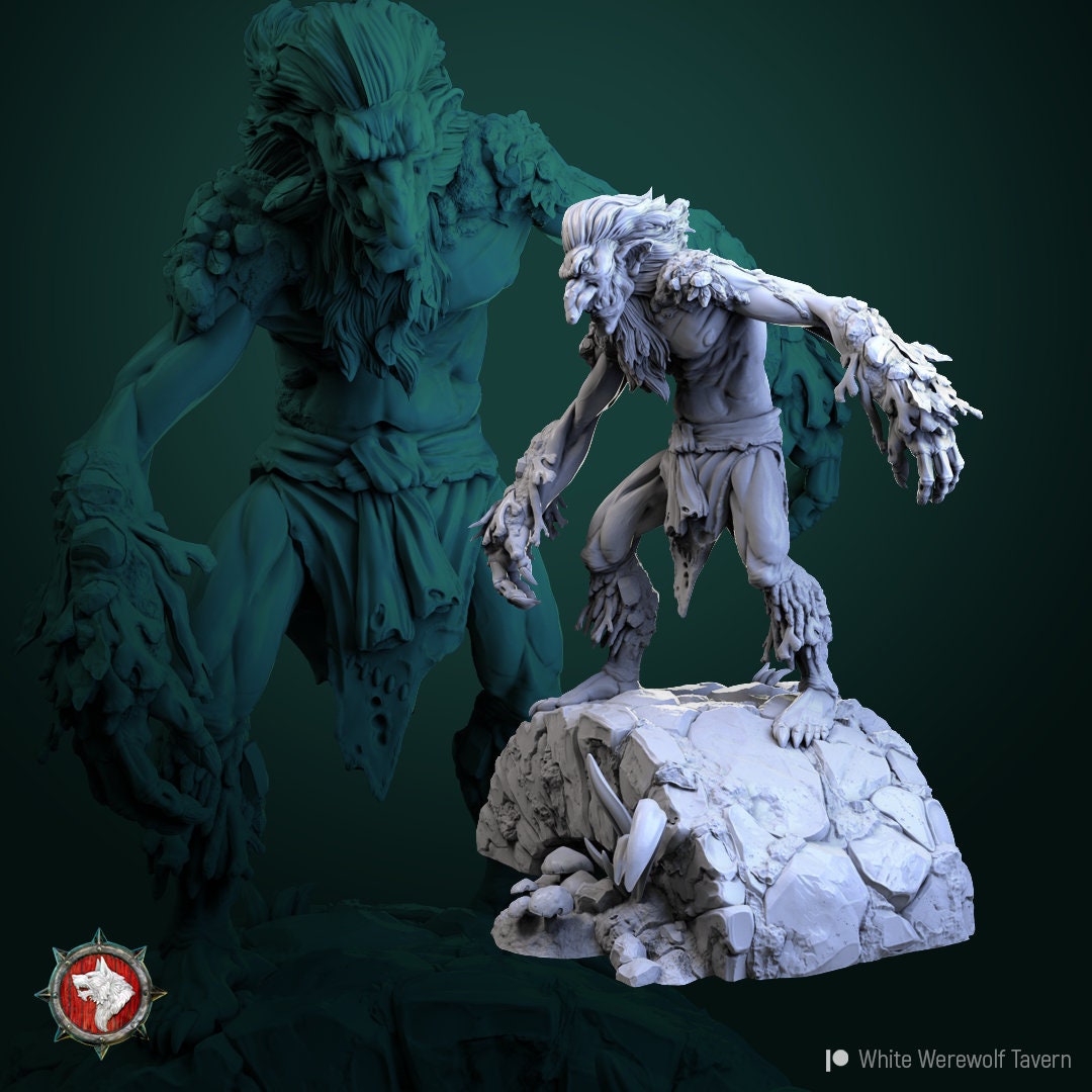Trolls from "Unholy Trinity" by White Werewolf Tavern Miniatures