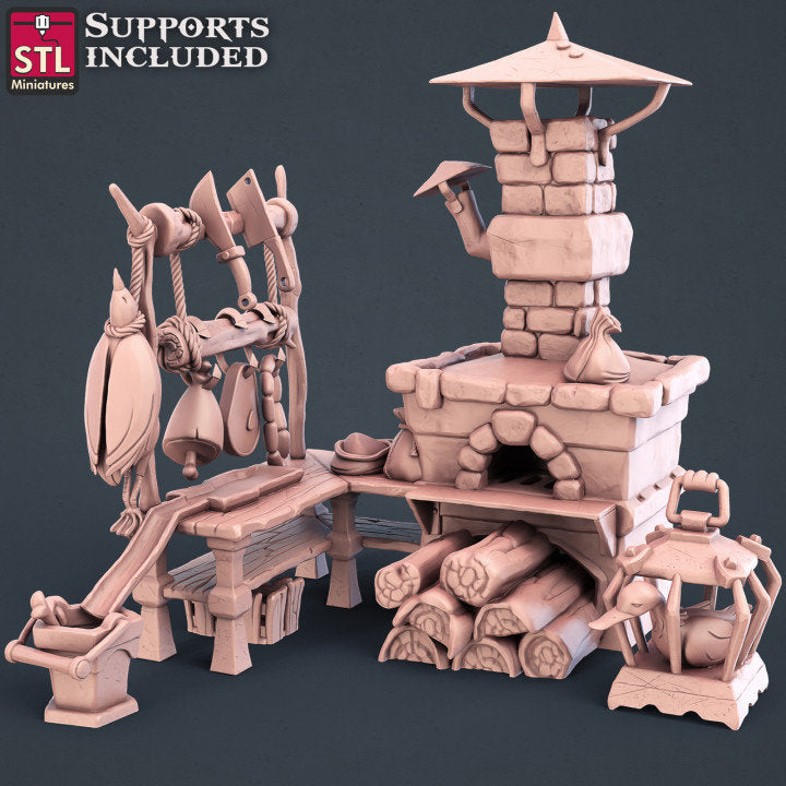 Butcher Set by STL Miniatures